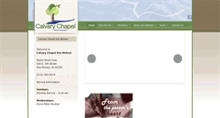 Desktop Screenshot of calvarychapeldm.org